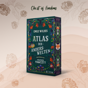 "Emily Wildes Atlas der Anderswelten" - das zweite Fantasy-Abenteuer der Feenforscherin von Heather Fawcetts mit Farbschnitt von Pixicold.