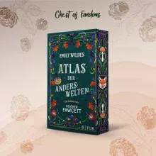 "Emily Wildes Atlas der Anderswelten" - das zweite Fantasy-Abenteuer der Feenforscherin von Heather Fawcetts mit Farbschnitt von Pixicold. 🧚‍♂️