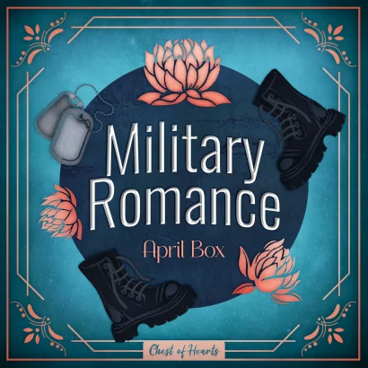 Das Thema Military Romance wird in der Chest of Hearts -April- Box, mit exklusiver Hardcover Ausgabe, ganz großgeschrieben! 🪖