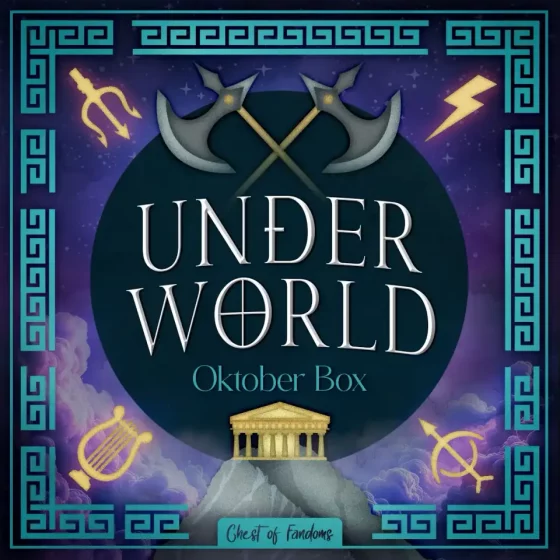 Lasst die tödlichsten aller Spiele beginnen: Vorhang auf für unsere Chest of Fandoms -Oktober- Box zum Thema UNDERWORLD 🐍