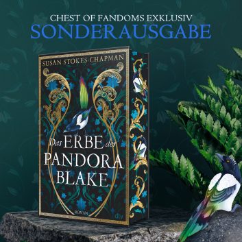 Das Erbe der Pandora Blake Werbegrafik