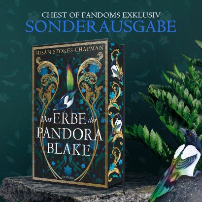 Das Erbe der Pandora Blake Werbegrafik
