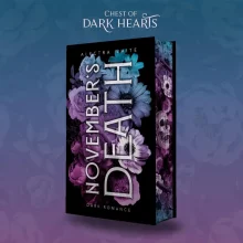 Dark Romance – Bad Hero Romance: "November's Death Sammelband" von Alectra White als neugestalteter Hardcover-Sammelband. 😵