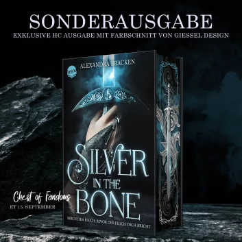 "Silver in the Bone" - Brich den Fluch, bevor der Fluch dich bricht - Band 1 der "Die Hollower-Saga" von Alexandra Bracken.🦿